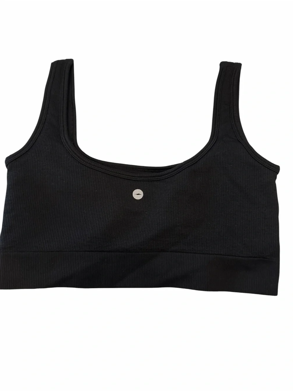 Women’s Yoga Sports Bra Medium‎ Black Stretch Comfort Sample NEW Athletic Sporty